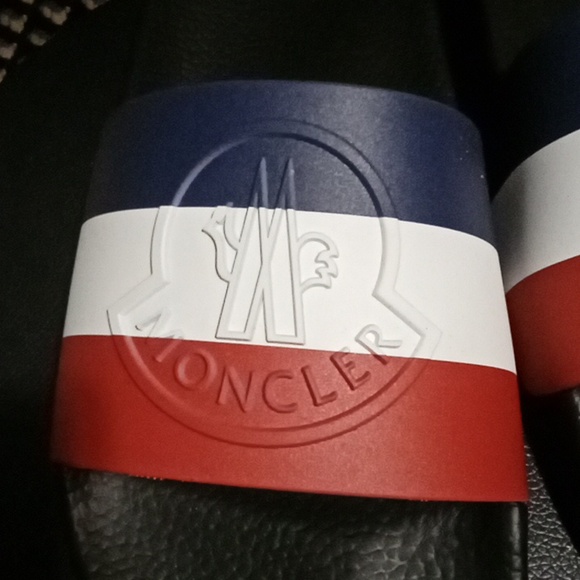 MONCLER Basile Slides- Multicolored - Picture 2 of 3